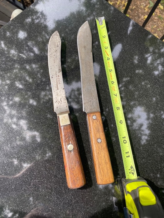 SALE: Two Village Blacksmith Knives 