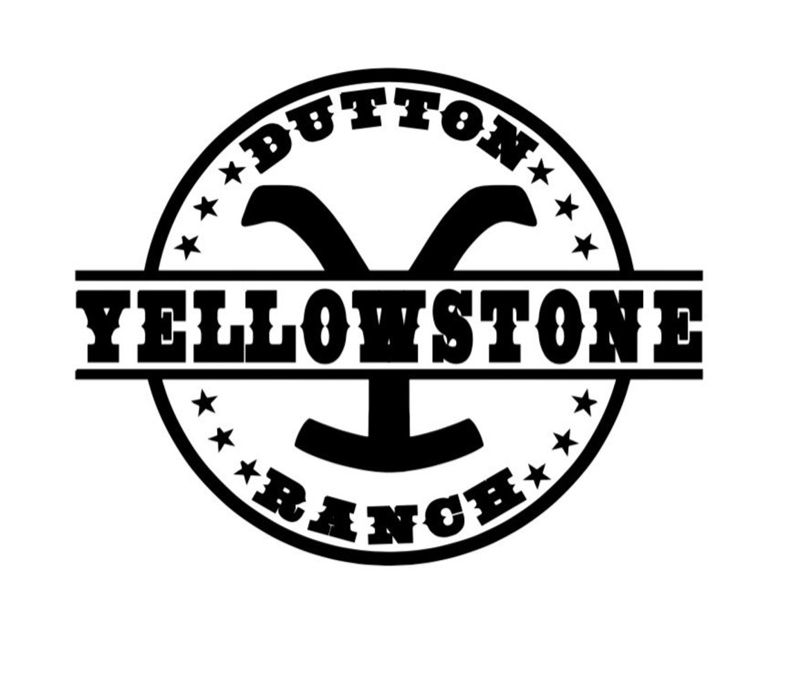 Yellowstone Vinyl Decal Vinyl Decal Permanent Decal Car Etsy
