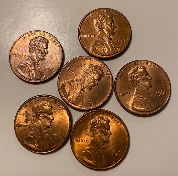 1999 No Mint Marks Lincoln Penny Close AM MS69 Doubled Die Etsy 1999-no-mint-marks-lincoln-penny-close-am-ms69-doubled-die-etsy