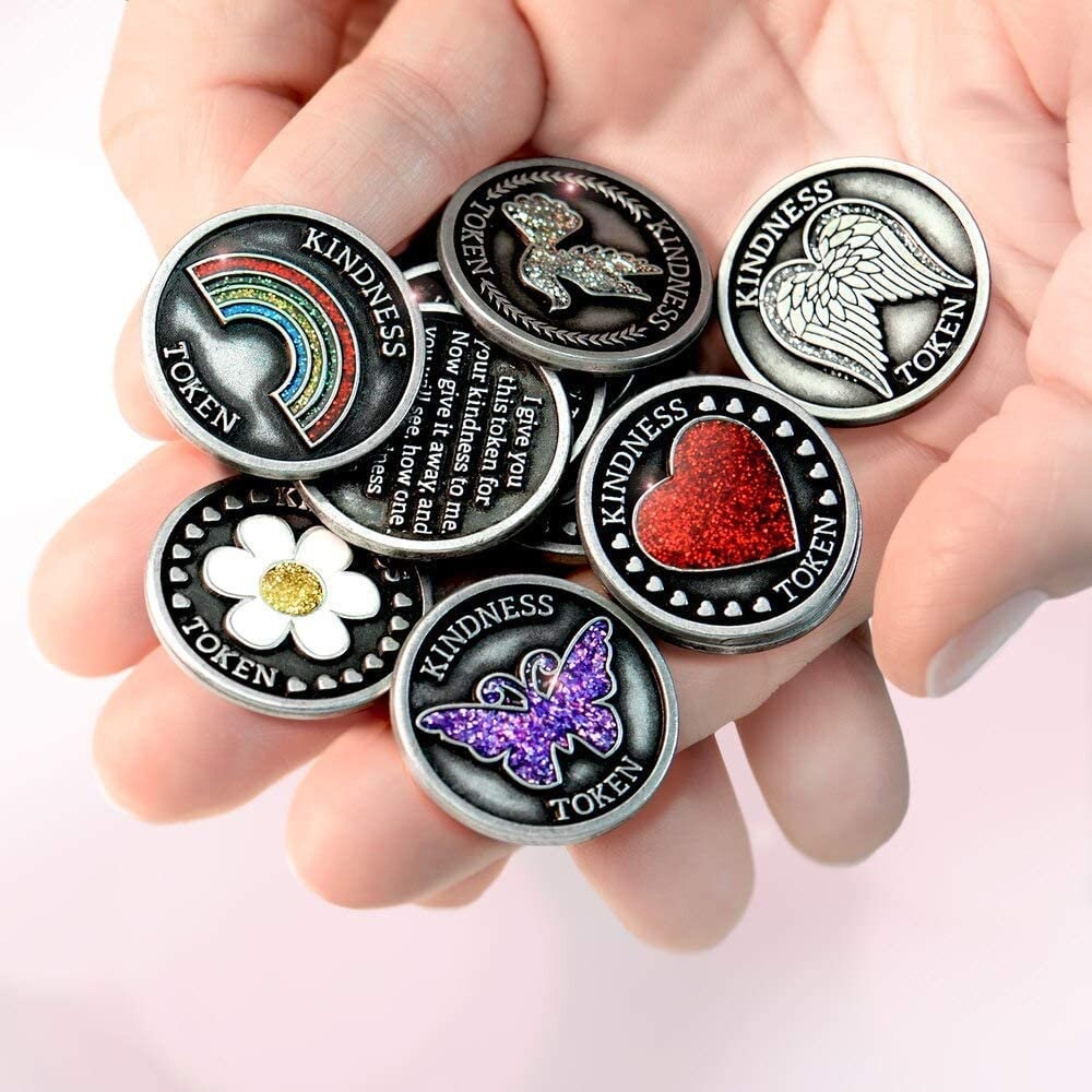 Appreciation Token Kindness Coins Bulk Collectable Gift Teach Etsy