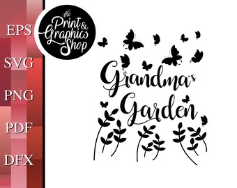 Download Nanas Garden Svg Etsy