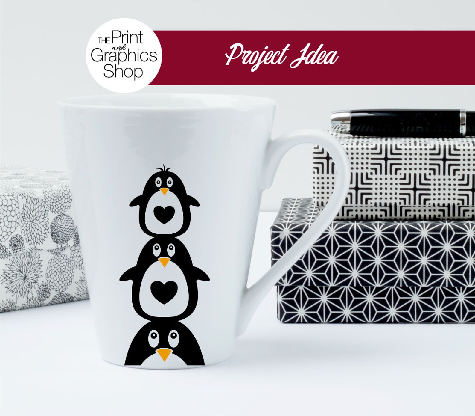 Penguin Stack Vector Cute Penguin Stack SVG, Clipart Vector (digital Download) - Etsy