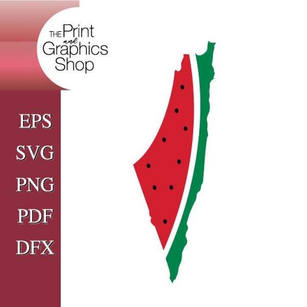 Palestine SVG, Watermelon SVG, Palestine Watermelon, Palestine Clipart, Human Rights SVG, Watermelon Palestine Clip Art, Svg, png, dfx, pdf