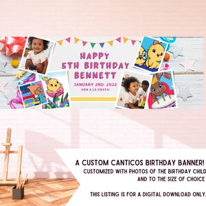 Canticos Cake Topper/canticos Topper / Canticos Birthday Decoration / Canticos  Birthday Party 