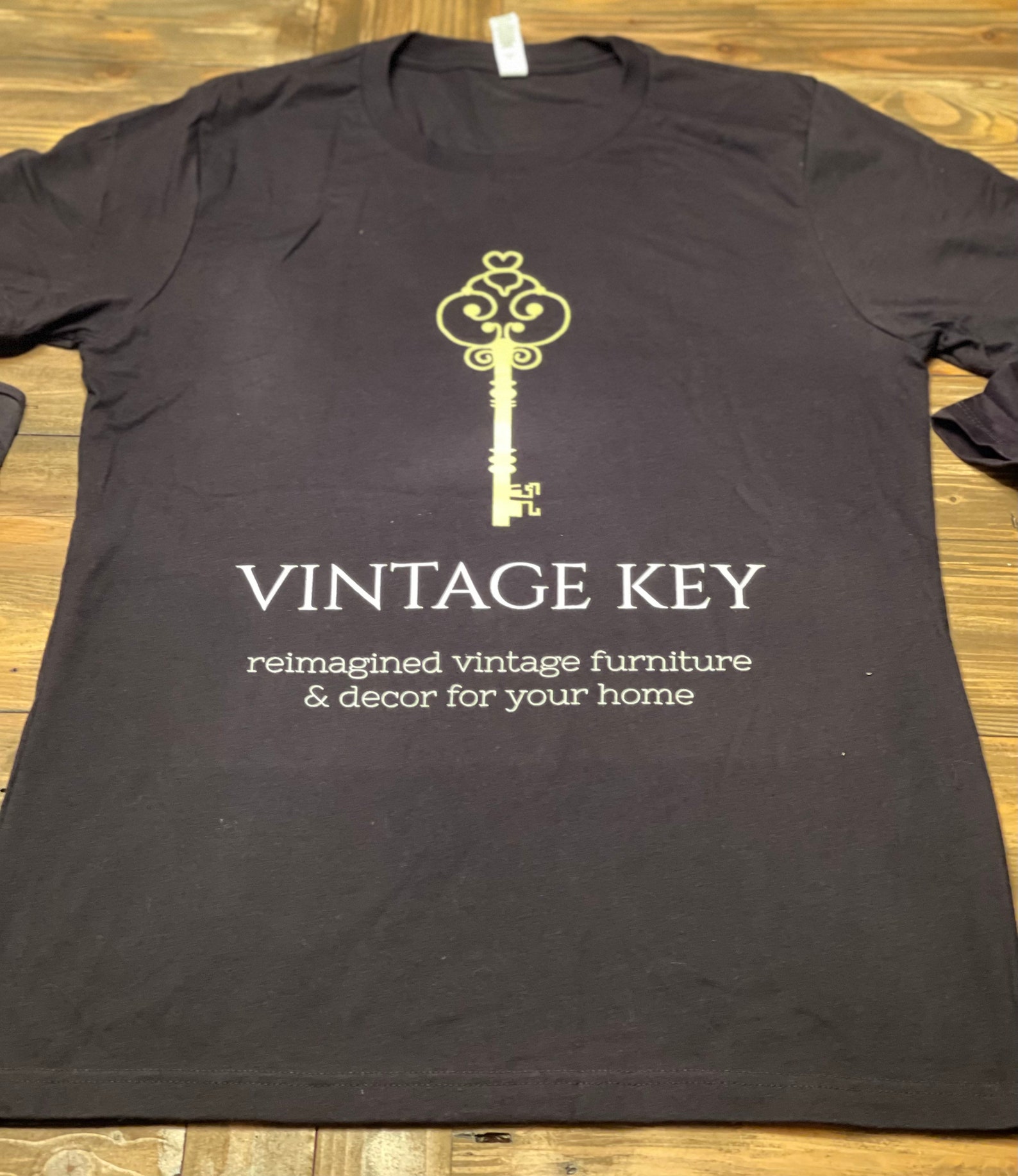 Vintage Key Crewneck Mens TShirt Etsy