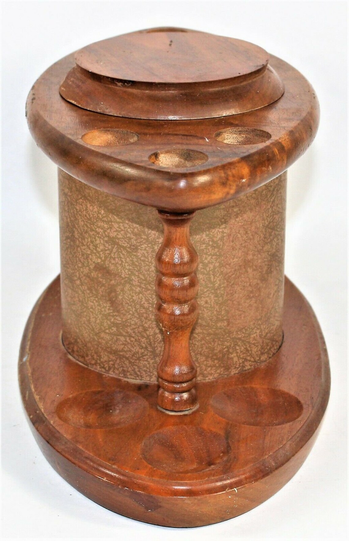Vintage Fairfax Wooden 6 Pipe Holder Stand Display Tobacco Etsy