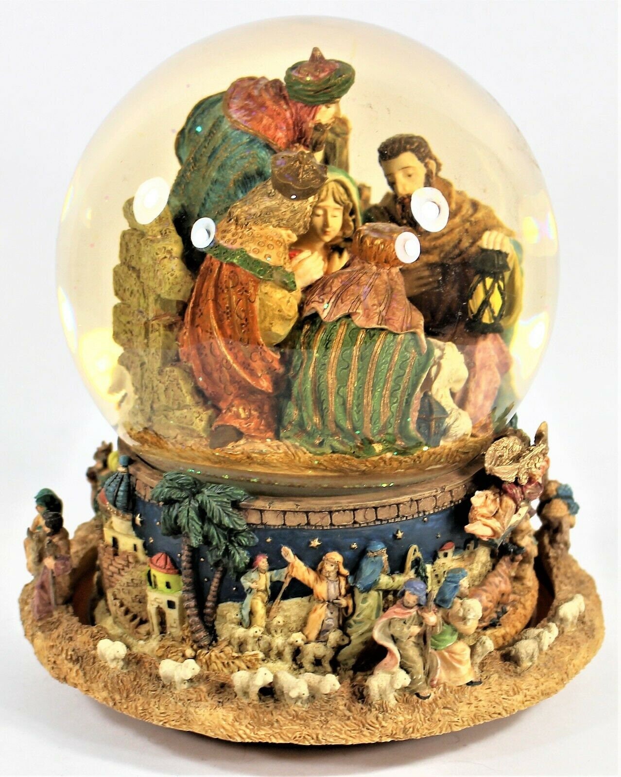 Kirkland Signature Musical Water Globe Revolving Base Snow Etsy