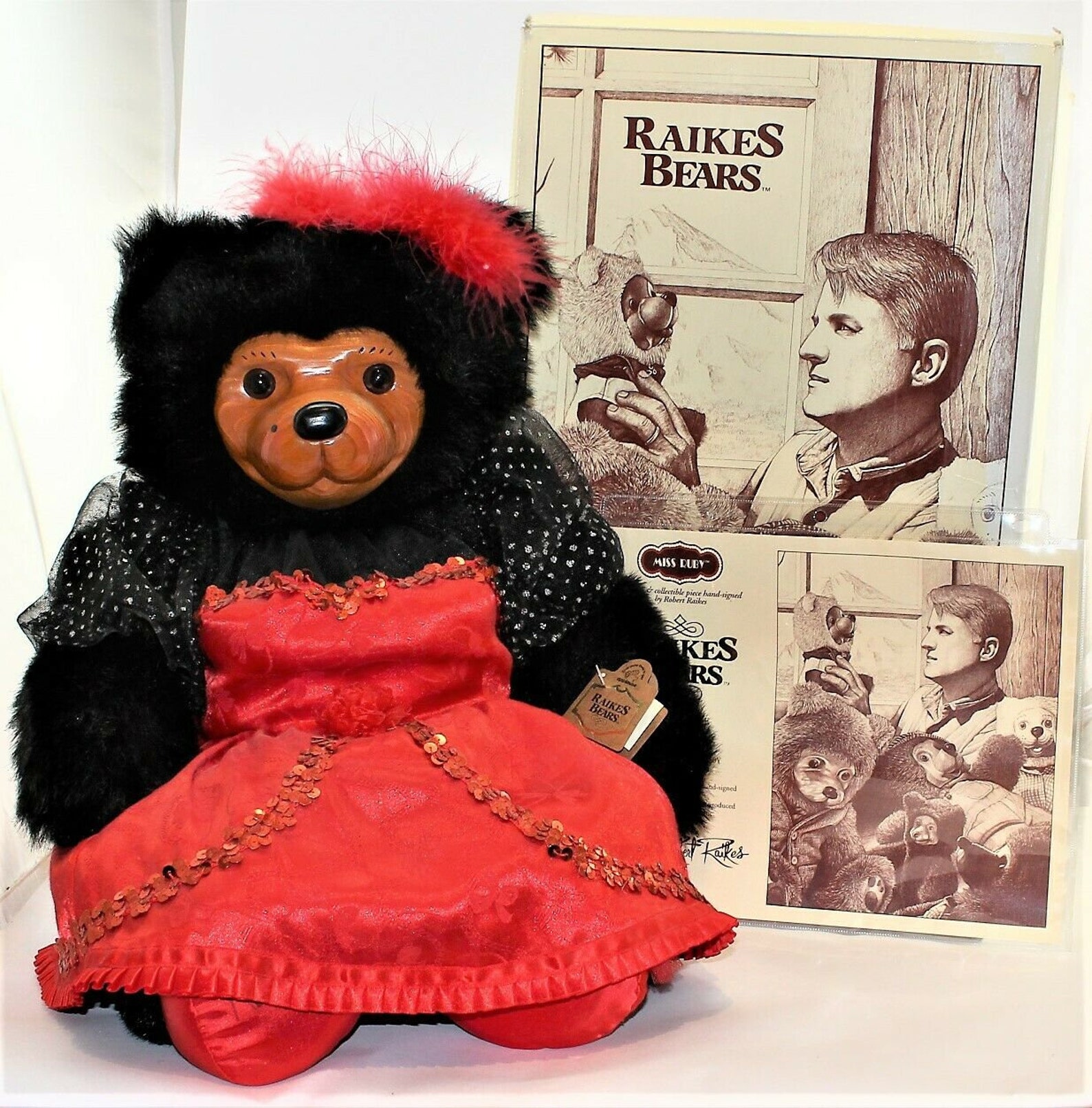 raikes bears hand carved original raikes bears hand carved original