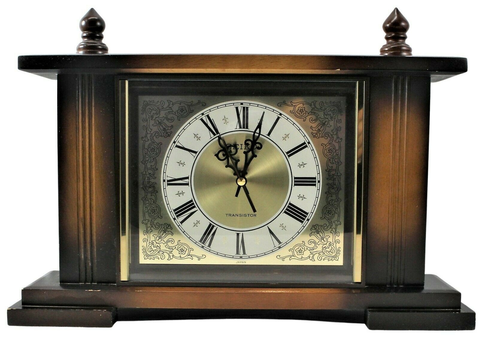 Seiko Transistor Desk Mantel Wooden Clock Presentation TZ634 Etsy