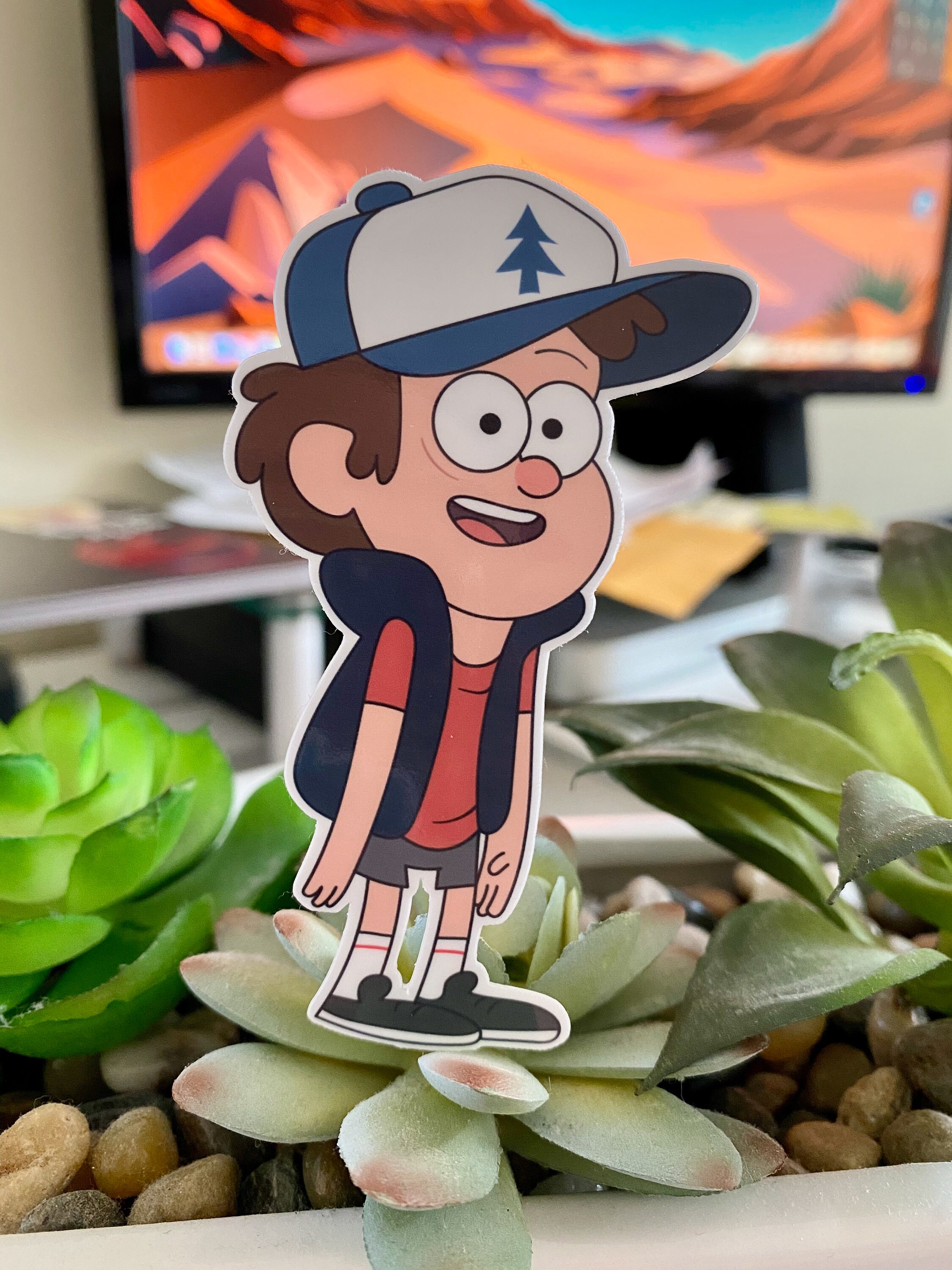 Dipper Pines Vinyl Laminated Waterproof Sticker Etsy