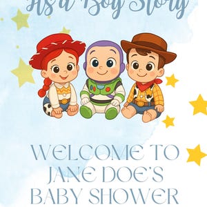 Welcome Baby Shower Sign