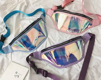 cute clear fanny pack