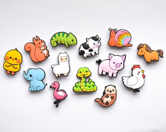 Cute Animals Croc Charms Clog Decoration - Charms for your Crocs - Croc Accessories. Jibbitz