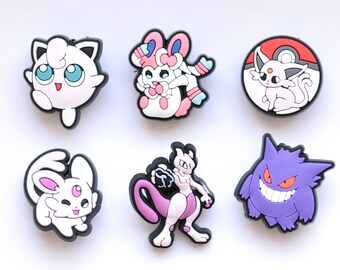 Pokemon cartoon anime Shoe Charm - Charms for your Crocs - Croc Accessories. Jibbitz