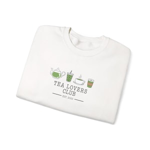 Green Tea Lovers Club Crewneck Sweatshirt