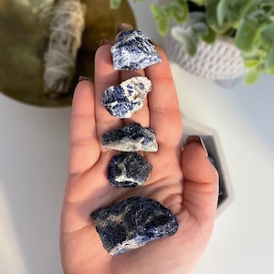Raw Sodalite | Rough Sodalite | Sodalite | Raw Crystal | Sodalite Chunks
