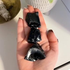 Raw Obsidian | Rough Obsidian | Obsidian | Raw Crystal | Obsidian Chunks