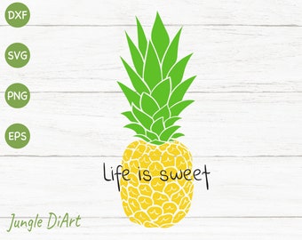 Download Heart Pineapple Svg Png Dxf U2022 Svg File For Silhouette Cricut U2022 Print Stencil Transfer Iron On Vector Pineapple Clipart Love Pineapple Clip Art Art Collectibles