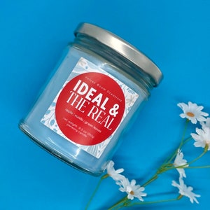 Fondants pour chandelles et cire Ideal & The Real | Bougie Parasoy inspirée de Persona 5 et fonte de cire de soja de 2,75 oz