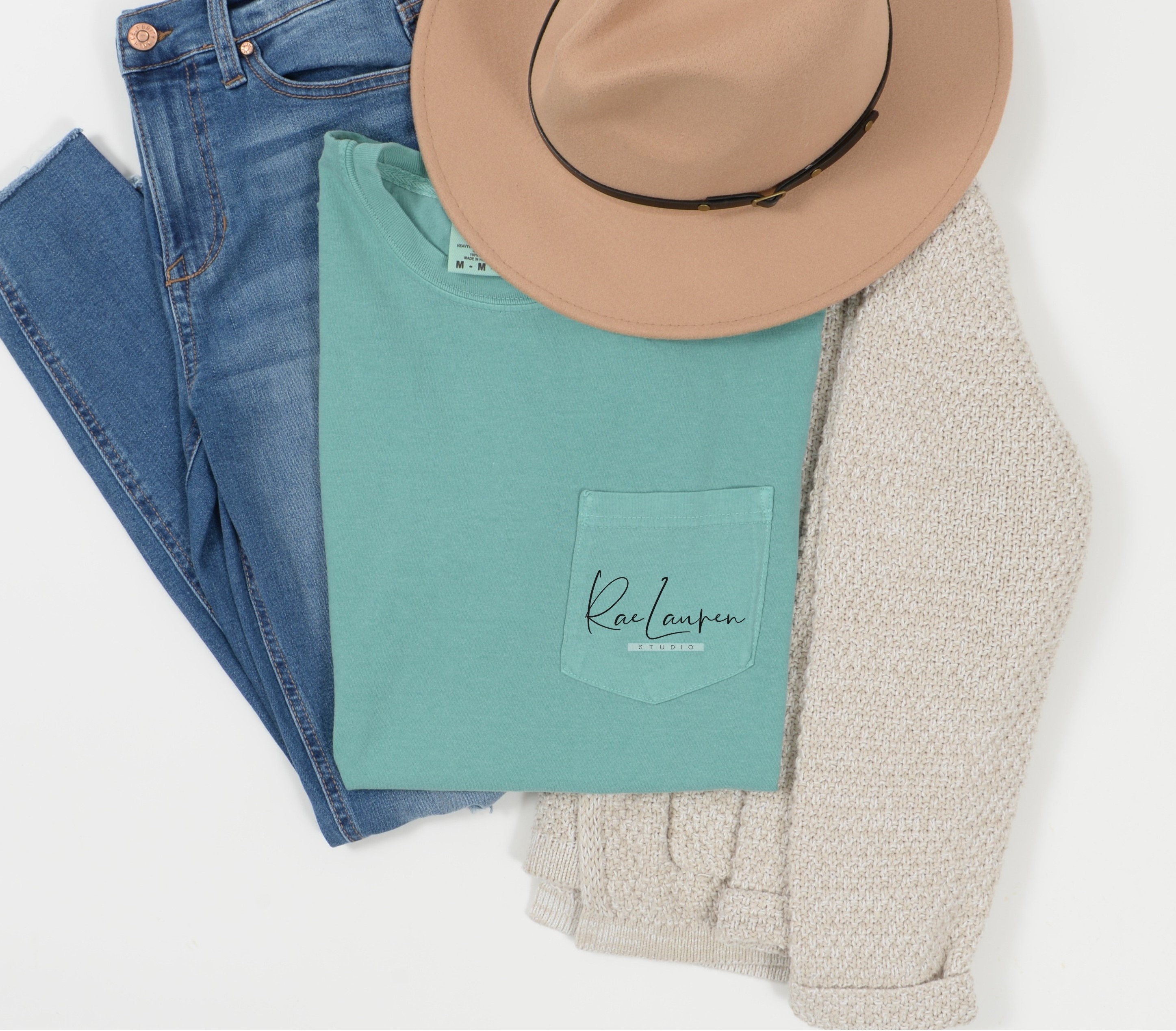 comfort colors mock up