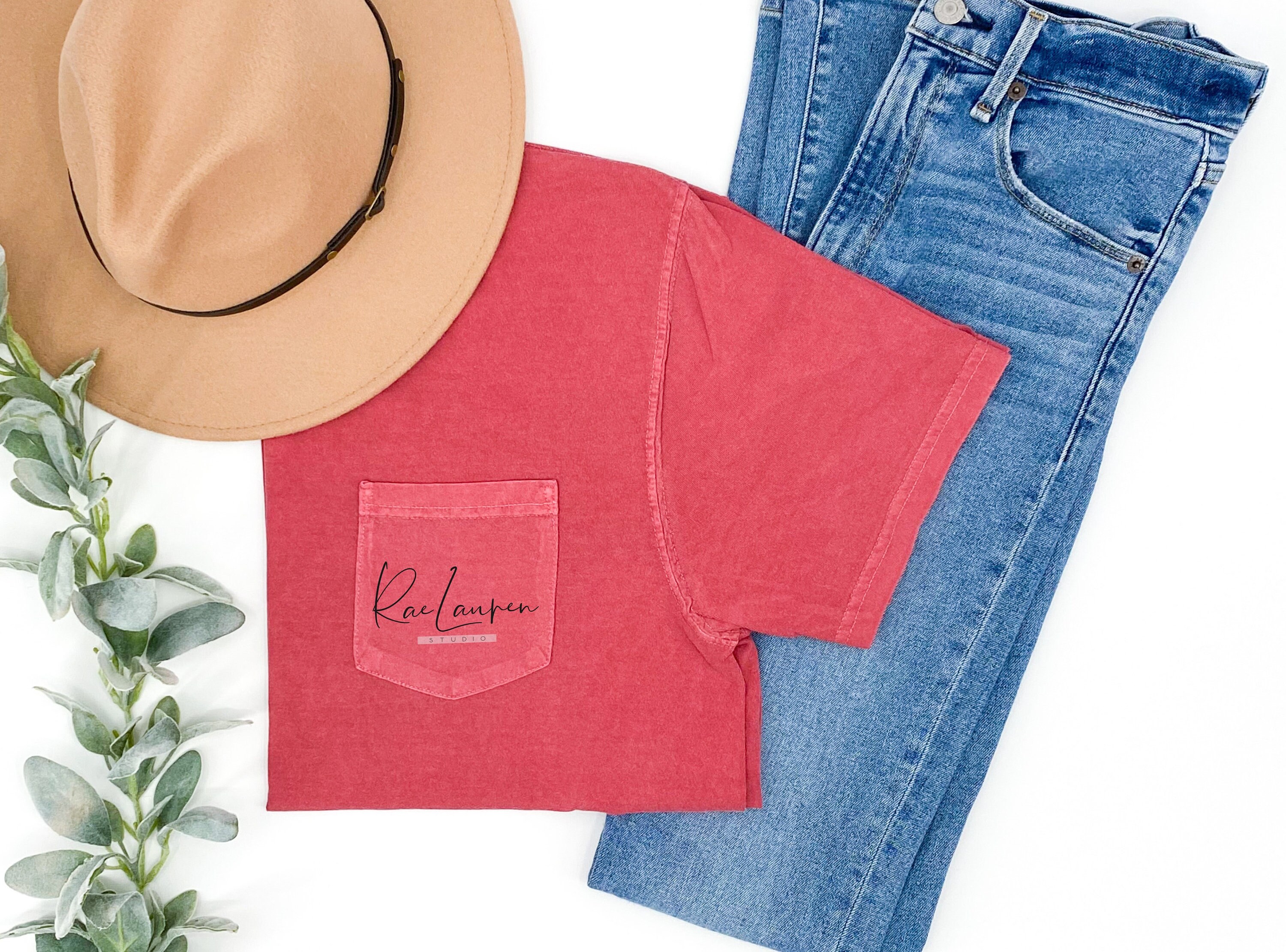 comfort colors mock up