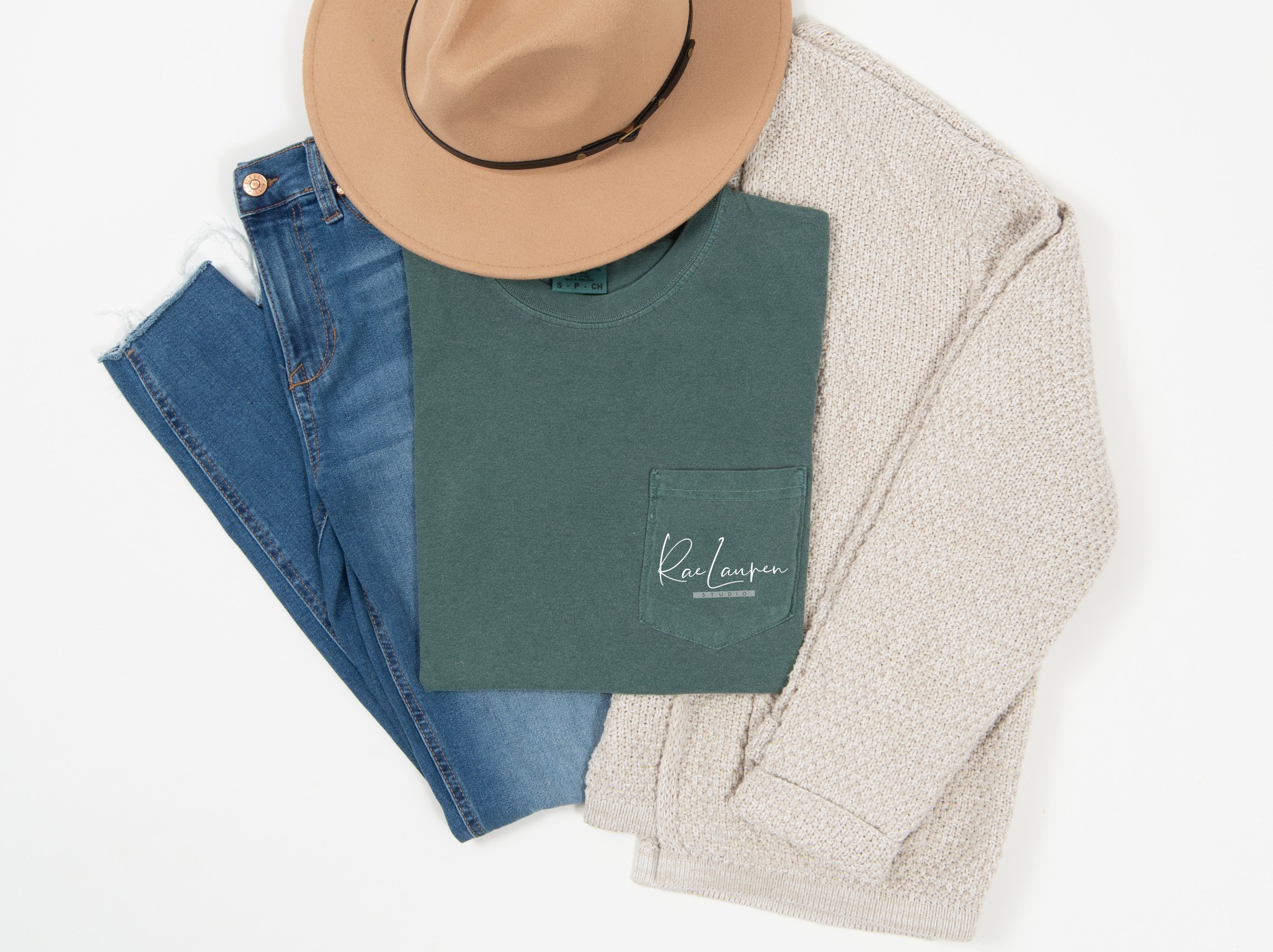 comfort colors mock up