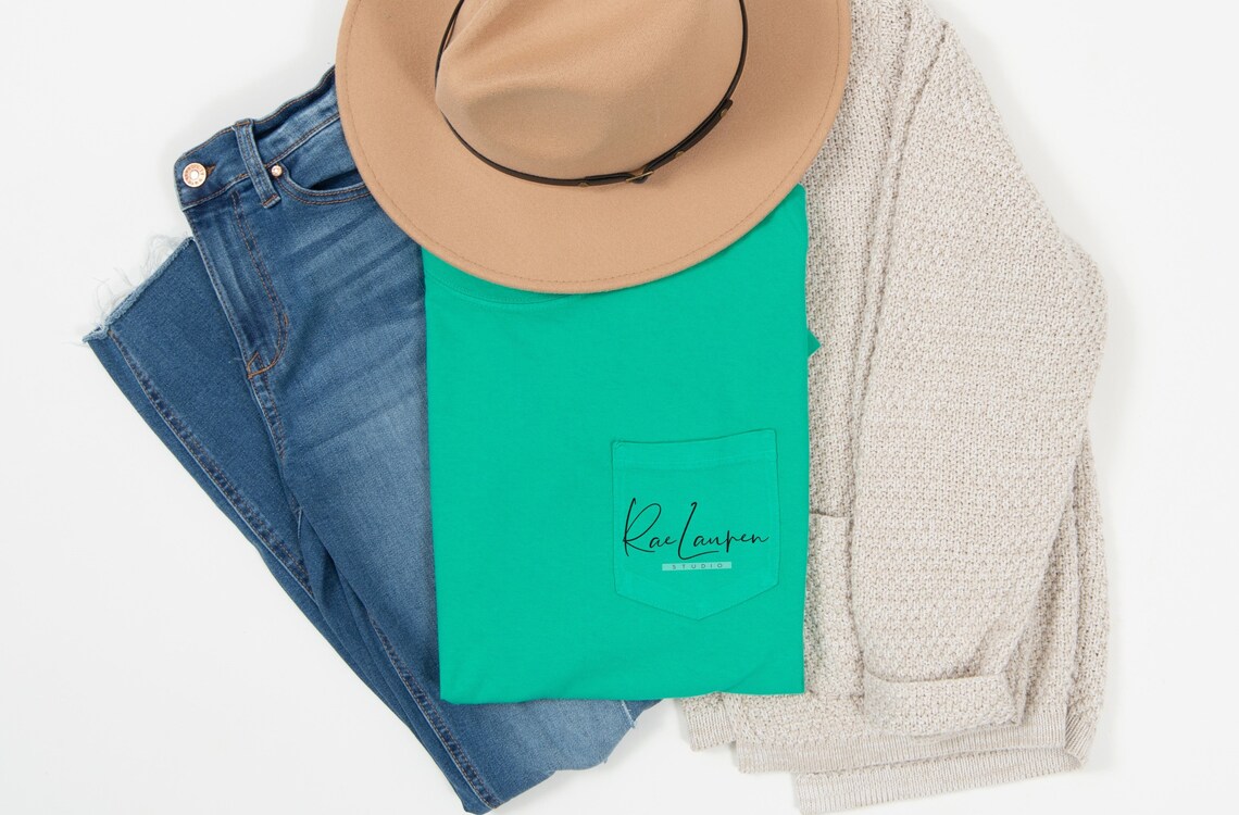 comfort colors mock up