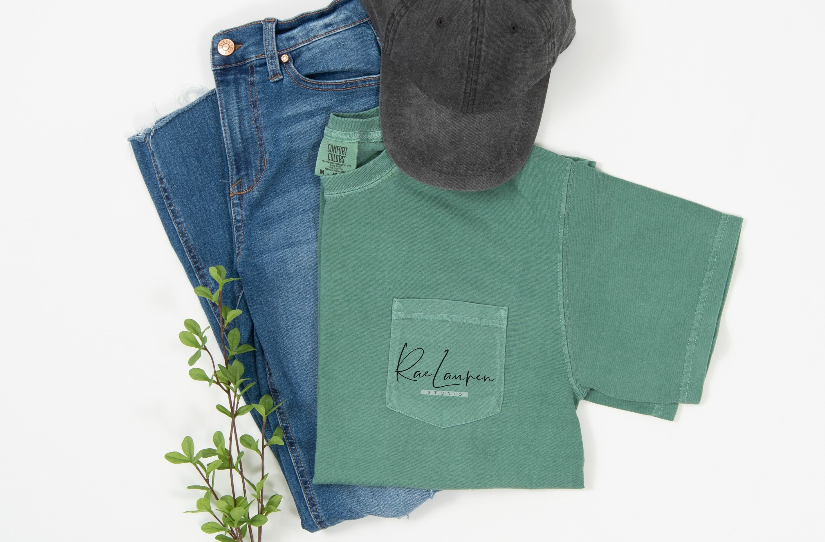 comfort colors mock up