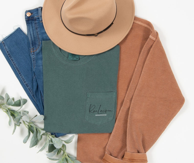 comfort colors mock up