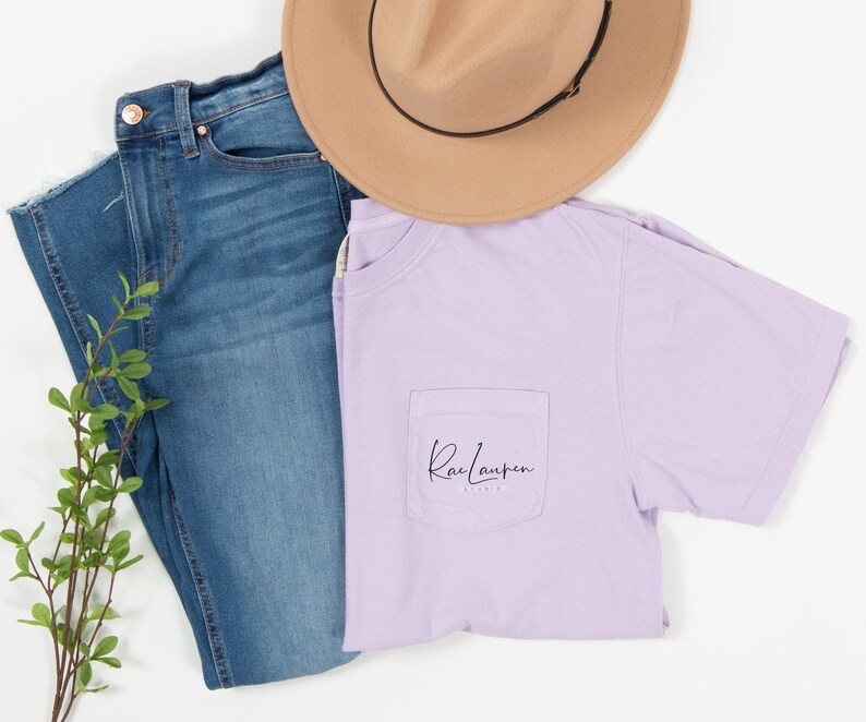 comfort colors mock up