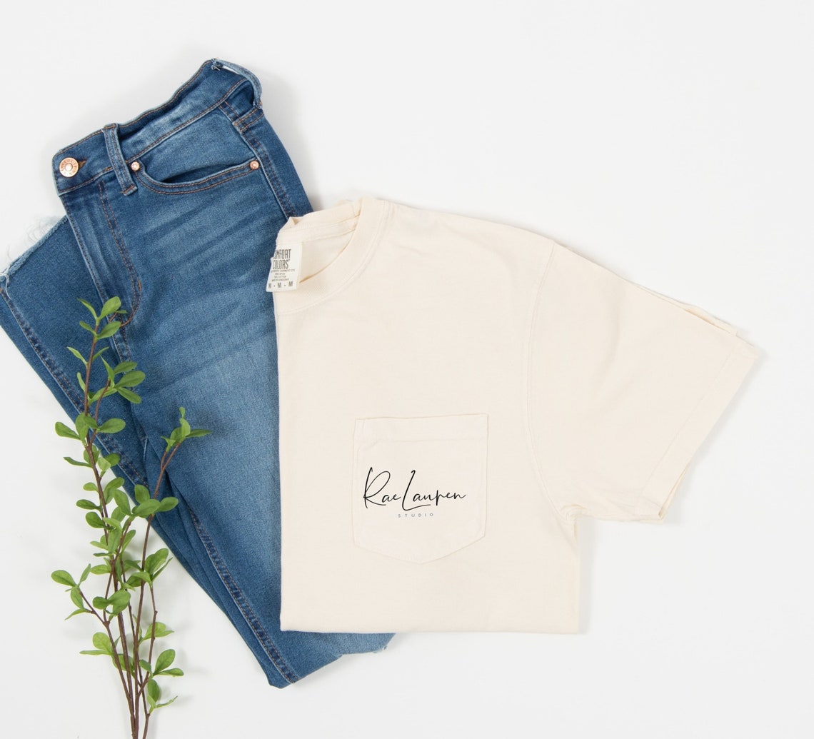 comfort colors mock up