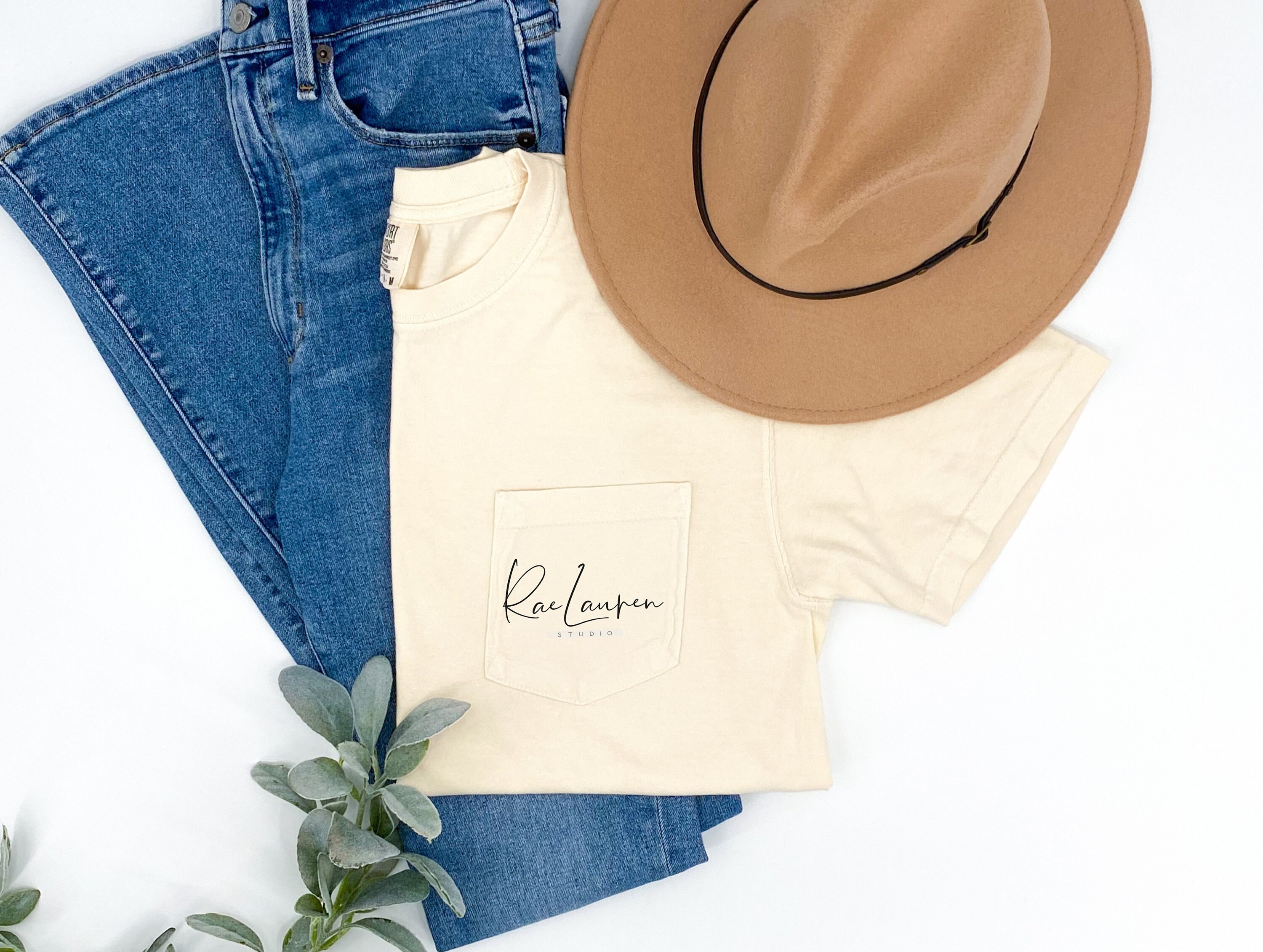 comfort colors mock up