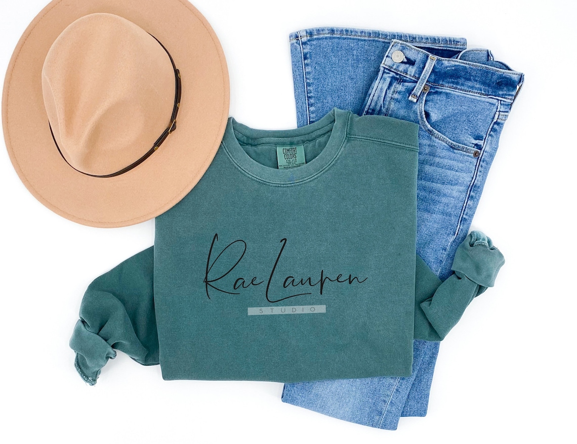 comfort colors mock up