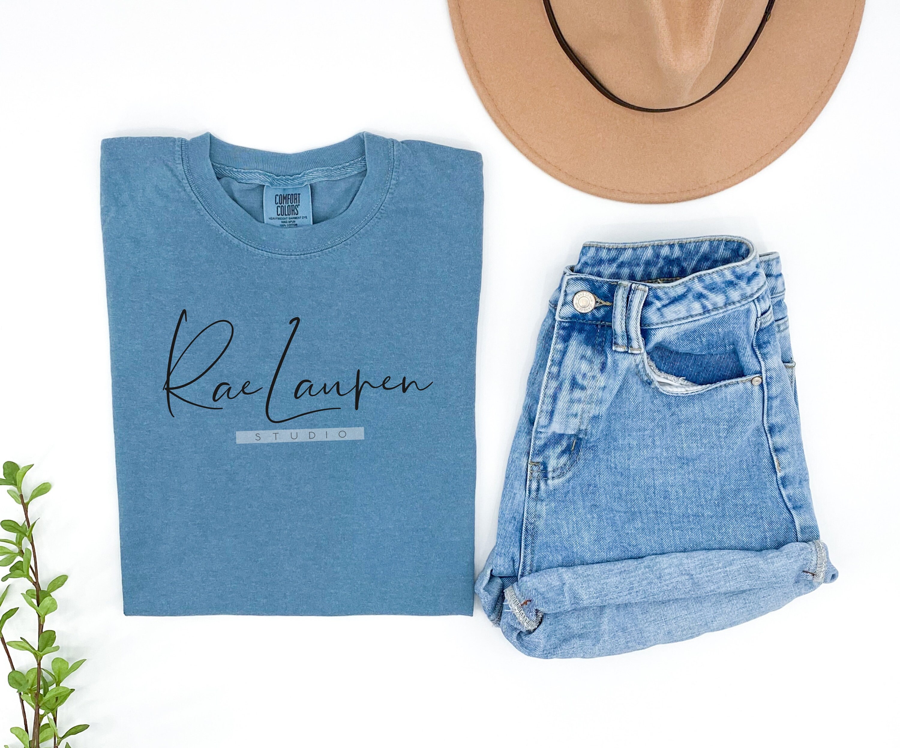 comfort colors mock up