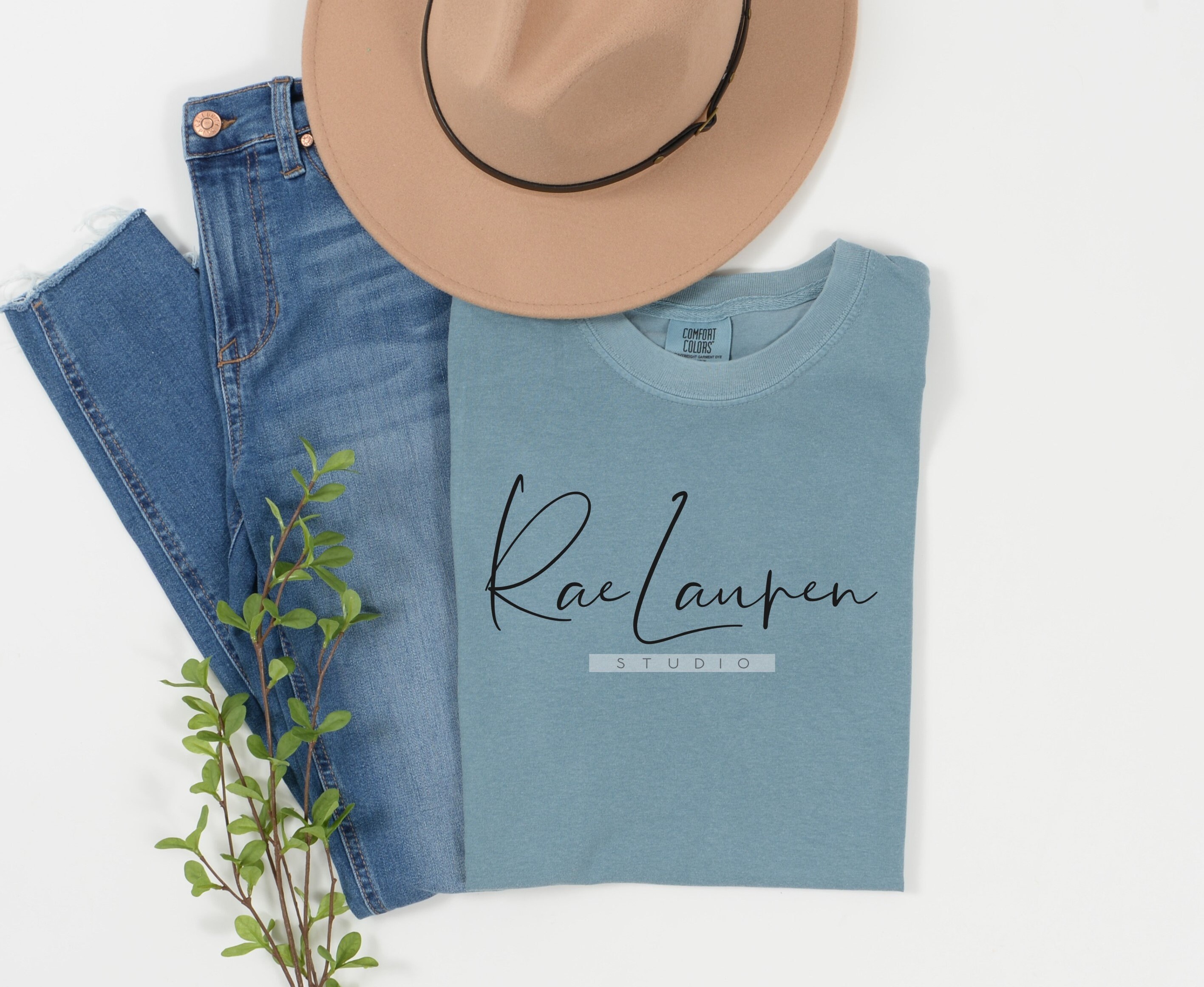 comfort colors mock up