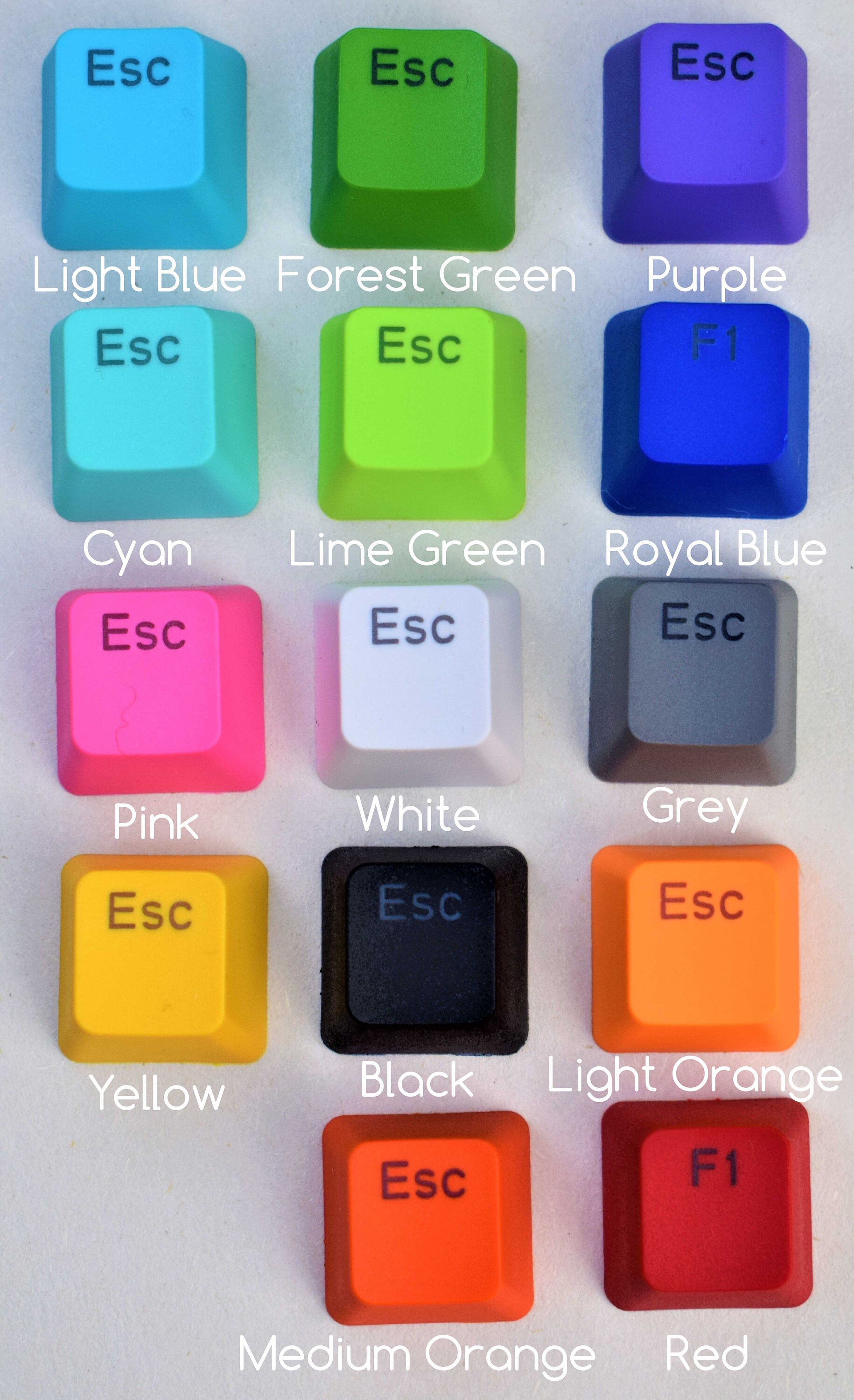 Build Your Own Keycaps DIY Keycaps Set ANSI Layout US Etsy