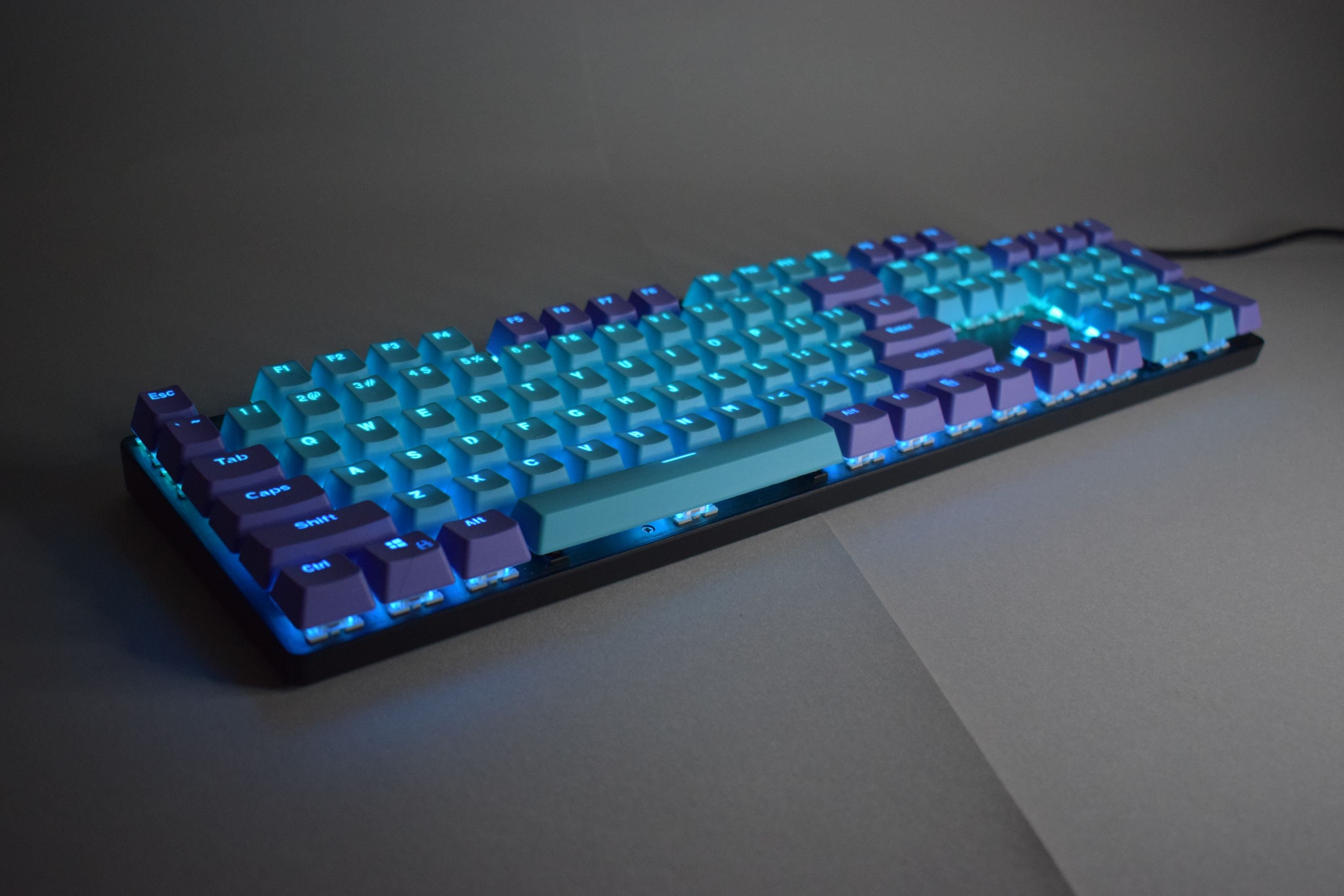 KEYCAPS CUSTOM ANSI & ISO BLUE LIGHT – BOUTIQUE KEYCAPS