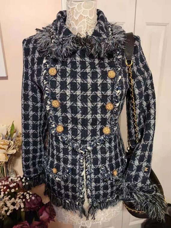 Vintage chanel fringe jacket