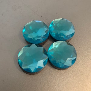 Rhinestone Magnets - Aqua/Turquoise