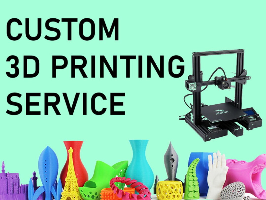 Custom 3D Printing Service — Transforming Ideas Into Reality - Etsy