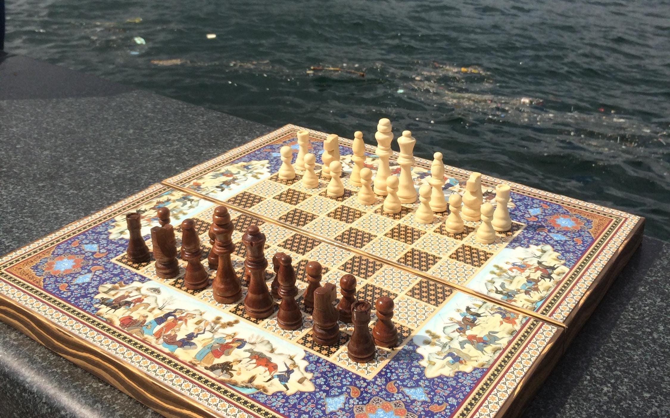 Handmade Persian Backgammon - Etsy