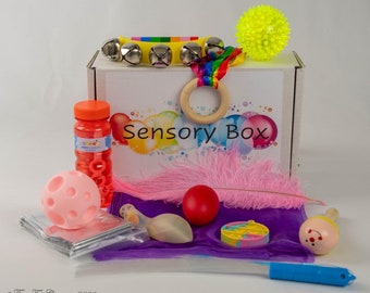 Deluxe Baby Sensory Box | New Baby Gift | Sensory Box | Sensory Box Baby