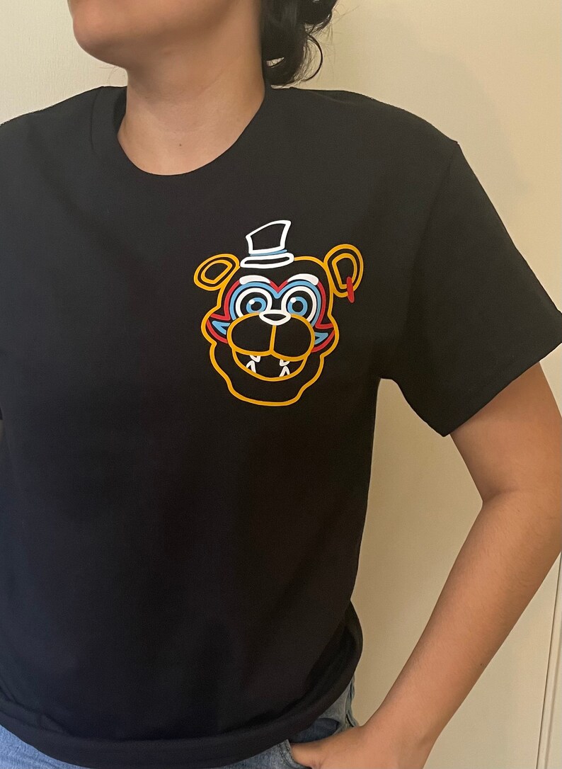 Security Breach Five Nights at Freddys Vinyl Character Shirts Etsy