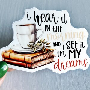 Hanson Fan Aufkleber, Hanson Lyric Aufkleber, Hanson Aufkleber, Hanson Vinyl Aufkleber, wasserdichter Aufkleber, Chasing Down My Dreams