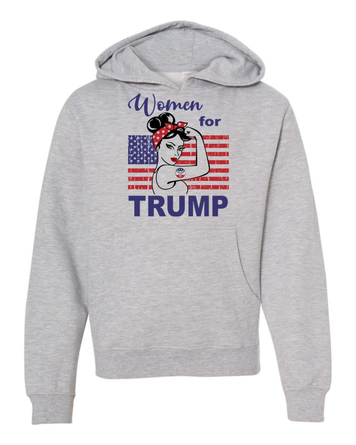 Trump Merchandise Women 2024 America First Hoodie Sweatshirt Etsy