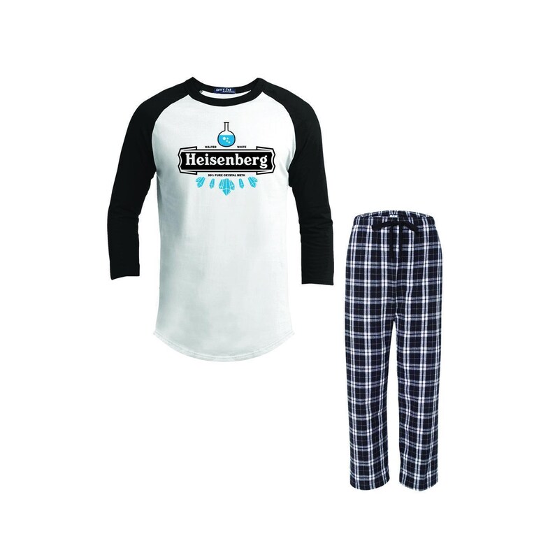Heisenberg 99/% Pure Youth Baseball Shirt Pajamas pjs merchandise breaking bad kids shirt teen boy merch apparel tshirt