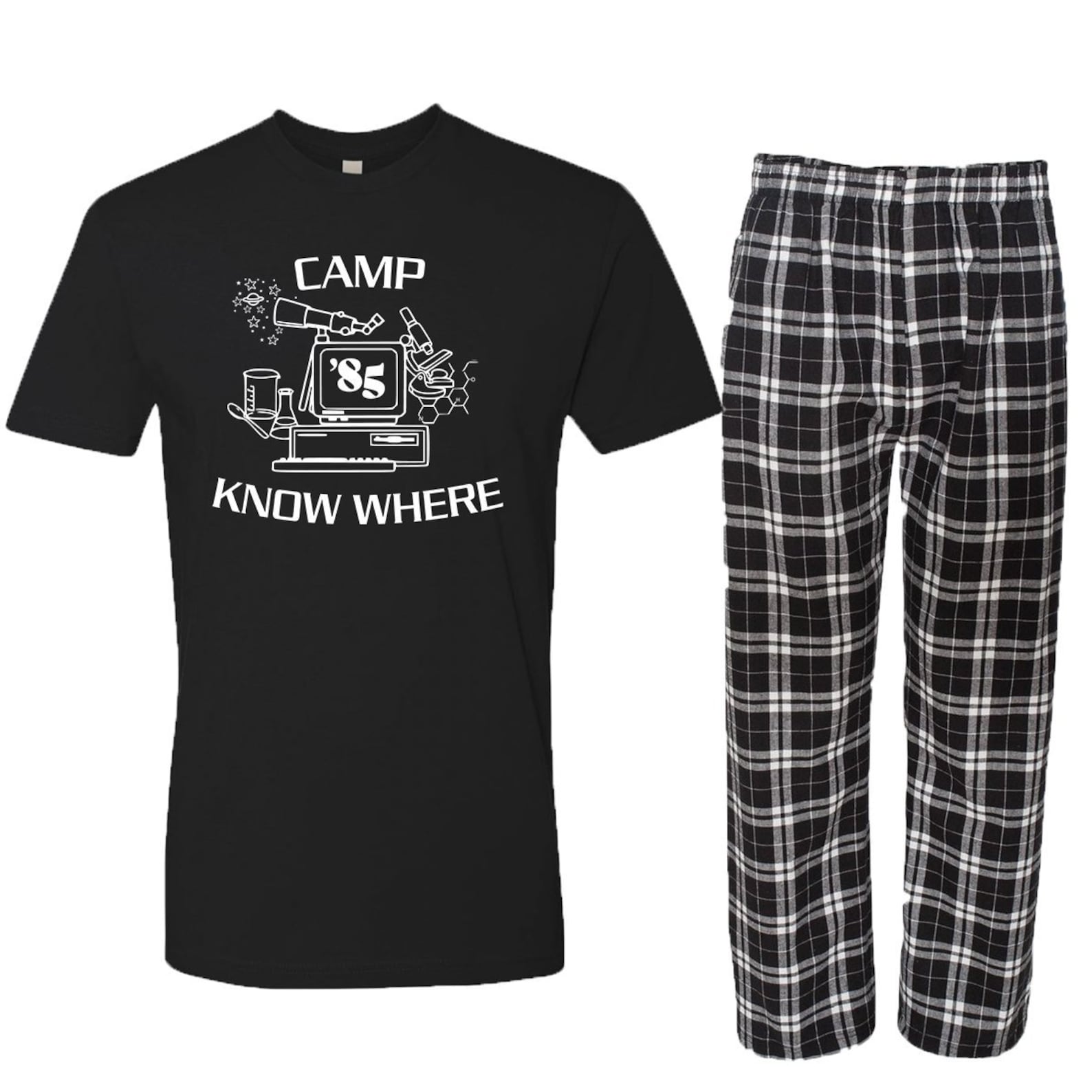 Camp Nowhere Stranger Pajamas For Kids / things merchandise | Etsy