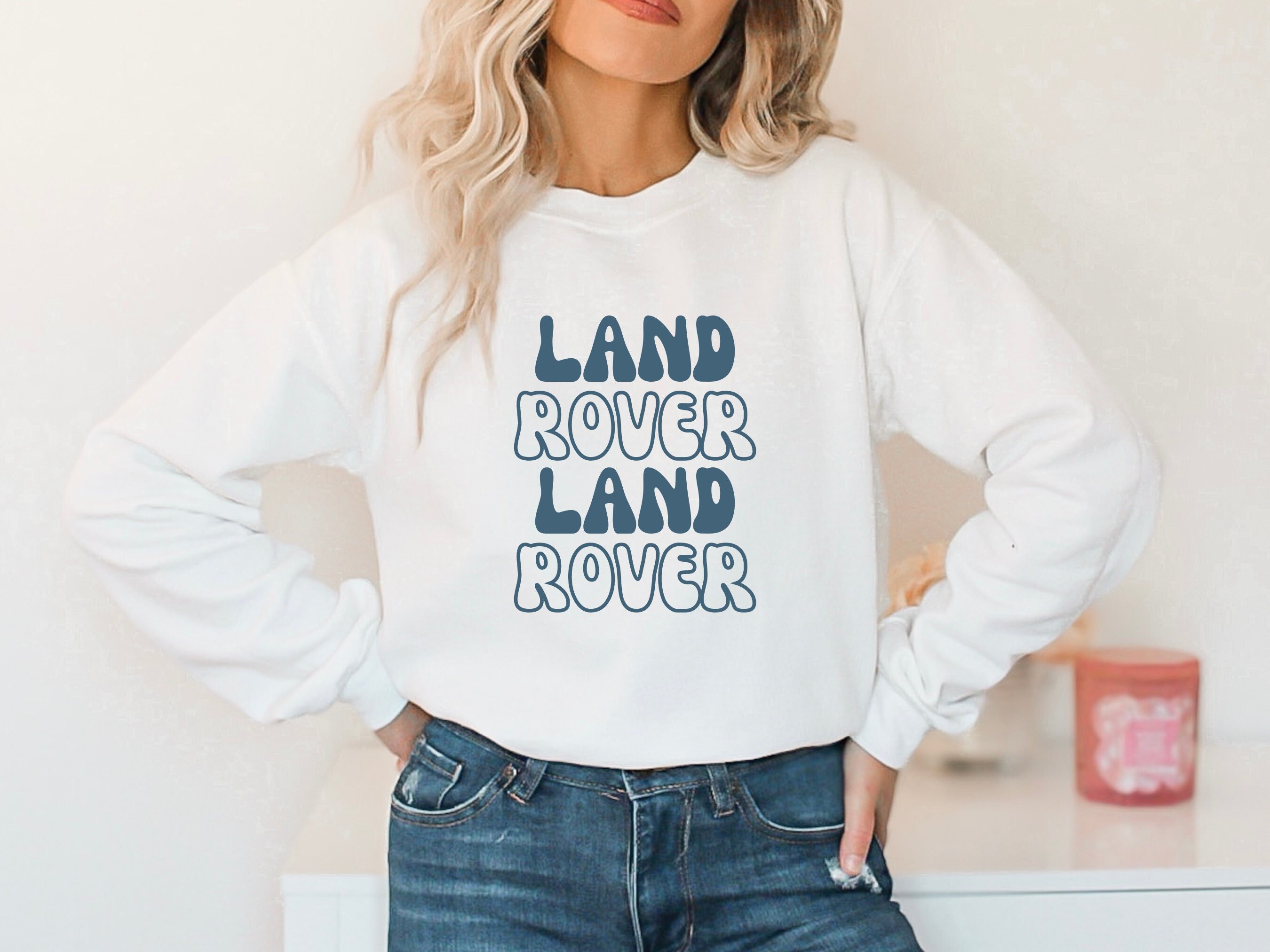 LAND ROVER ランドローバー 長袖スウェット プリント USA 90年代 LAND ROVER ランドローバー 長袖スウェット プリント USA 90年代