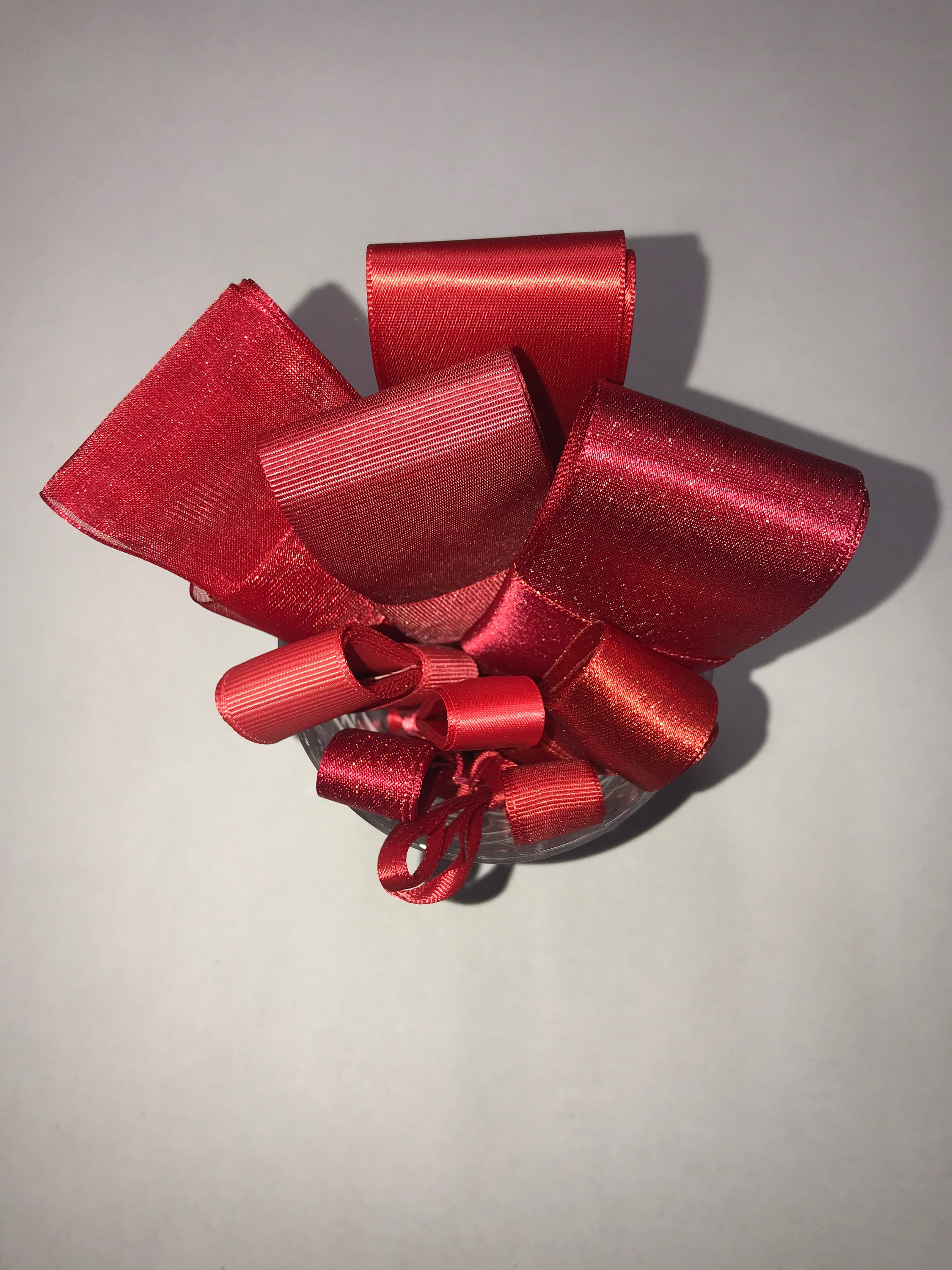 Assorted Ribbons Bundle Red 10 x 1m Lengths Etsy