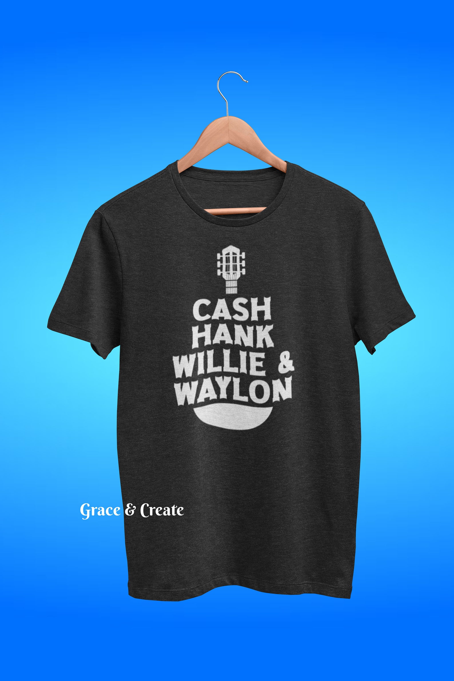 Cash Hank Willie and Waylon - SVG, Cut File, Sublimation, Digital ...